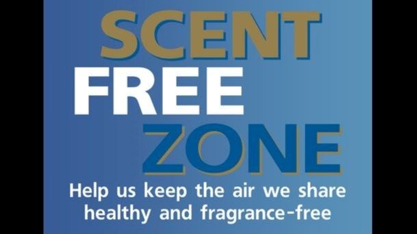 Scent Free Zone